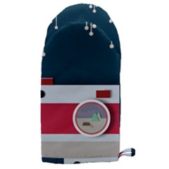 Camera Vector Illustration Microwave Oven Glove by Amaryn4rt