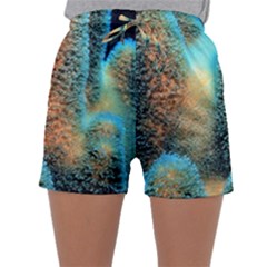 Photo Coral Great Scleractinia Sleepwear Shorts by Pakjumat