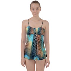 Photo Coral Great Scleractinia Babydoll Tankini Set by Pakjumat
