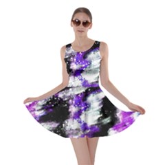 Abstract Canvas Acrylic Digital Design Skater Dress by Amaryn4rt