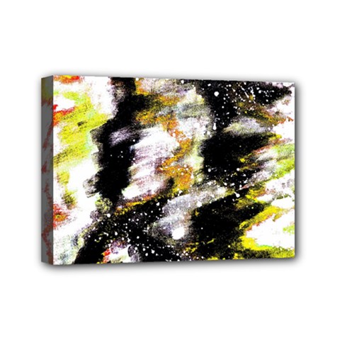 Canvas Acrylic Digital Design Art Mini Canvas 7  X 5  (stretched) by Amaryn4rt