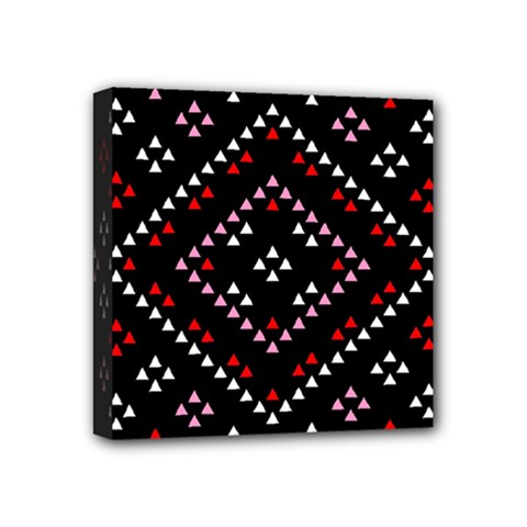 Pattern Abstract Design Art Mini Canvas 4  X 4  (stretched) by Ravend