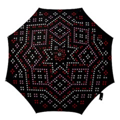 Pattern Abstract Design Art Hook Handle Umbrellas (small) by Ravend