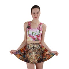 Drawing Olw Bird Mini Skirt by Ravend