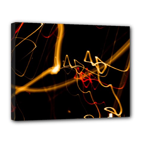 Abstract Canvas 14  X 11  (stretched) by Amaryn4rt