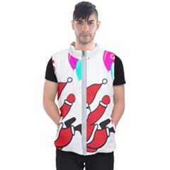 Nicholas Santa Claus Balloons Stars Men s Puffer Vest by Ndabl3x