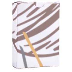 Abstract Hand Vine Lines Drawing Playing Cards Single Design (rectangle) With Custom Box by Ndabl3x