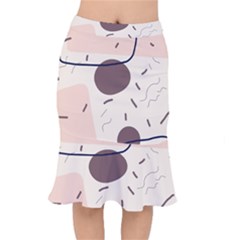 Computer Network Technology Tech Digital Short Mermaid Skirt by Grandong