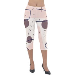 Computer Network Technology Tech Digital Lightweight Velour Capri Leggings  by Grandong