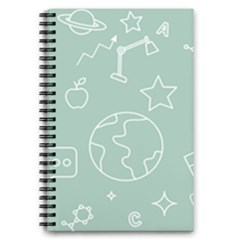 Board Chalk School Earth Book 5 5  X 8 5  Notebook by Grandong