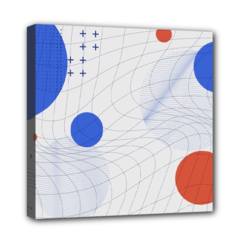 Computer Network Technology Digital Mini Canvas 8  X 8  (stretched) by Grandong