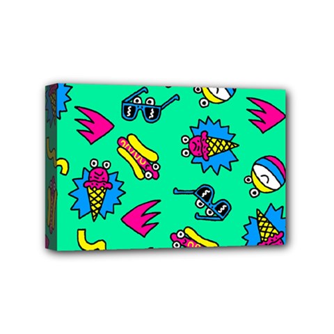 Pattern Adweek Summer Mini Canvas 6  X 4  (stretched) by Ndabl3x