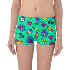 Pattern Adweek Summer Boyleg Bikini Bottoms by Ndabl3x