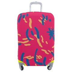 Pattern Booty Faces Luggage Cover (medium) by Ndabl3x