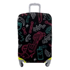 Abstract Pattern Luggage Cover (small) by Ndabl3x