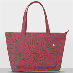 Pattern Saying Wavy Back Pocket Shoulder Bag  by Ndabl3x