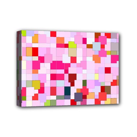 The Framework Paintings Square Mini Canvas 7  X 5  (stretched) by Sarkoni