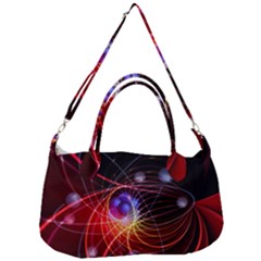Physics Quantum Physics Particles Removable Strap Handbag by Sarkoni