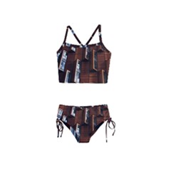 Abstract Architecture Building Business Girls  Tankini Swimsuit by Amaryn4rt