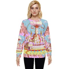 Adventure Time Multi Colored Celebration Nature Hidden Pocket Sweatshirt by Sarkoni