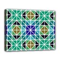Mosaic Triangle Symmetry Canvas 14  x 11  (Stretched) View1