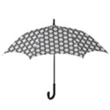 Black Pattern Halftone Wallpaper Hook Handle Umbrellas (Small) View3