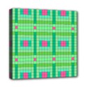 Checkerboard Squares Abstract Mini Canvas 8  x 8  (Stretched) View1