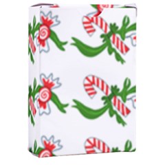 Sweet Christmas Candy Cane Playing Cards Single Design (rectangle) With Custom Box by Modalart
