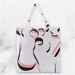 Feet Toes Foot Barefoot Footprint Grocery Tote Bag by Modalart