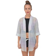 Seamless Background Abstract Vector Open Front Chiffon Kimono by Ravend
