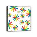 Celebrate Pattern Colorful Design Mini Canvas 4  x 4  (Stretched) View1