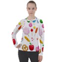Summer Fair Food Goldfish Women s Pique Long Sleeve T-Shirt View1