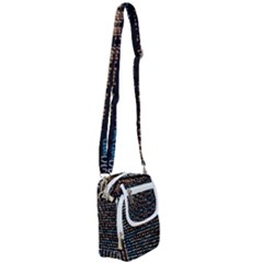 Close Up Code Coding Computer Shoulder Strap Belt Bag by Amaryn4rt