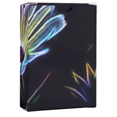 Flower Pattern Design Abstract Background Playing Cards Single Design (rectangle) With Custom Box by Amaryn4rt