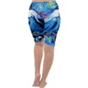 Mount Fuji Art Starry Night Van Gogh Cropped Leggings  View4