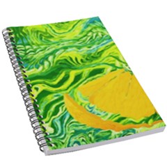 Zitro Abstract Sour Texture Food 5 5  X 8 5  Notebook by Amaryn4rt