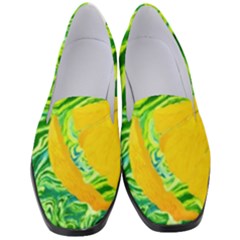 Zitro Abstract Sour Texture Food Women s Classic Loafer Heels by Amaryn4rt