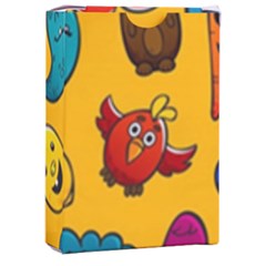 Graffiti Characters Seamless Ornament Playing Cards Single Design (rectangle) With Custom Box by Bedest