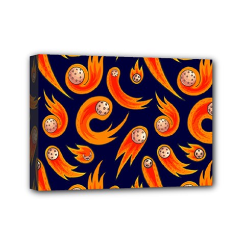 Space Patterns Pattern Mini Canvas 7  X 5  (stretched) by Bedest