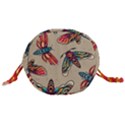 Tattoos Colorful Seamless Pattern Drawstring Bucket Bag View3