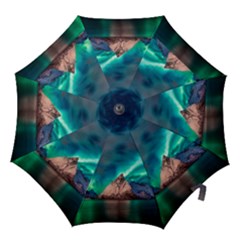 Amazing Aurora Borealis Colors Hook Handle Umbrellas (medium) by Pakjumat