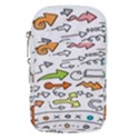 Desktop Pattern Art Graphic Design Waist Pouch (Small) View1