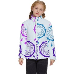 Dreamcatcher Dream Catcher Pattern Kids  Puffer Bubble Jacket Coat by Hannah976