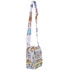Baby Equipment Child Sketch Hand Shoulder Strap Belt Bag by Hannah976