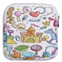 Baby Equipment Child Sketch Hand Mini Square Pouch View2