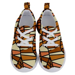 Autumn Leaf Mosaic Seamless Running Shoes by Hannah976