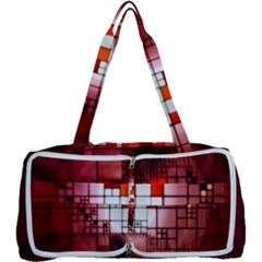 Pattern Structure Light Patterns Multi Function Bag by Hannah976