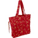 Holy Night - Christmas Symbols  Drawstring Tote Bag View2