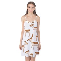Seamless Deer Pattern Design Camis Nightgown  by Hannah976