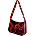 Abstract Seamless Pattern Zip Up Shoulder Bag View2